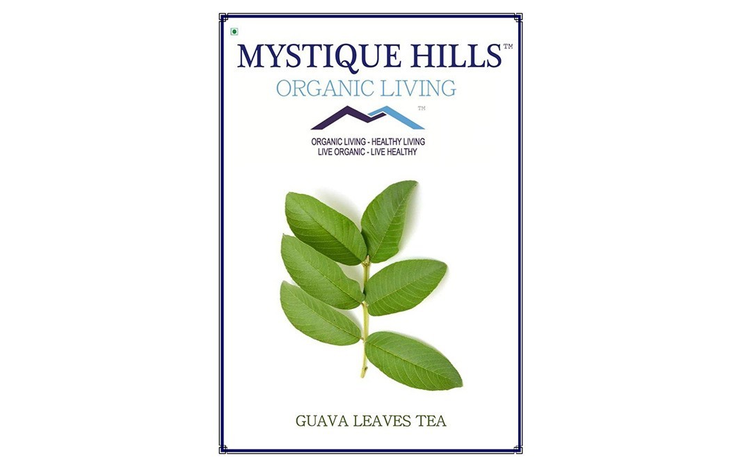 Mystique Hills Organic Guava Leaves Tea   Box  100 grams